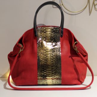CABAS ROMANE ROUGE