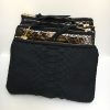 PORTE MONNAIE PYTHON NOIR