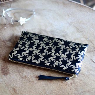 alix colombani pochette jacquard etoiles